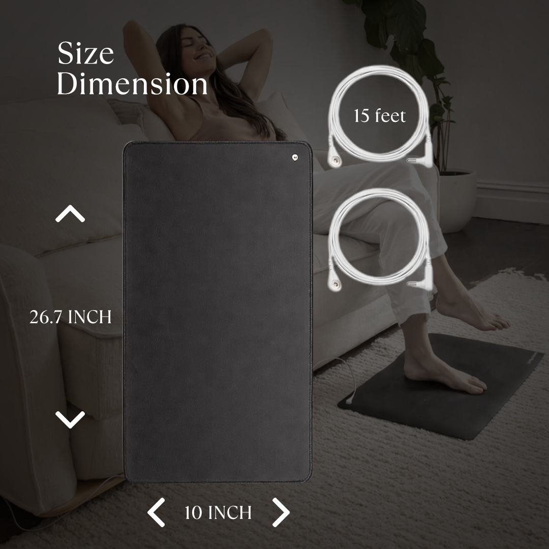 2 Pack Premium Grounding Mat (10x26.7 Inch)