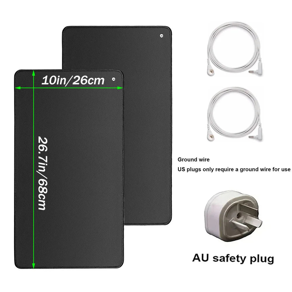 2 Pack Premium Grounding Mat (10x26.7 Inch)