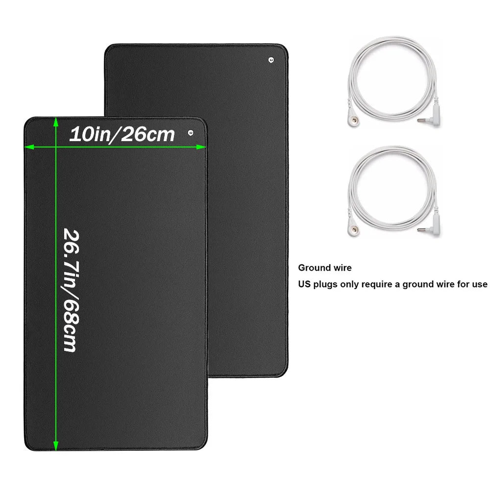 2 Pack Premium Grounding Mat (10x26.7 Inch)